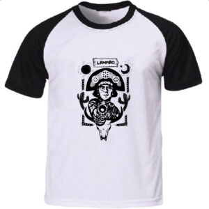 Camiseta Raglan Lampiao rei do cangaco