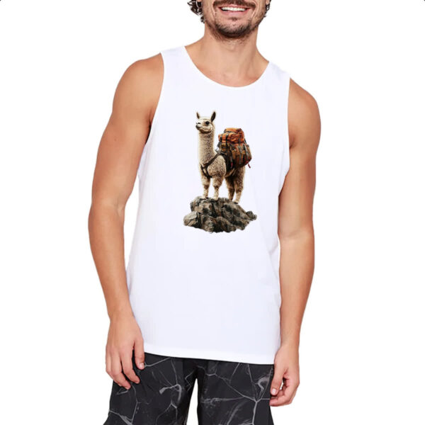 Camiseta Regata Lhama aventureira - Imagem 2