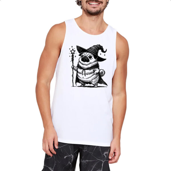 Camiseta Regata Pug Mago - Imagem 2