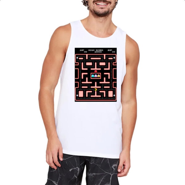 Camiseta Regata Retro Game Miss Pacman - Imagem 2