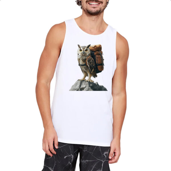 Camiseta Regata Coruja aventureira - Imagem 2