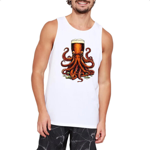 Camiseta Regata Beer Octopus - Imagem 2