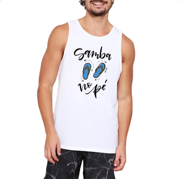 Camiseta Regata Samba no pe - Imagem 2