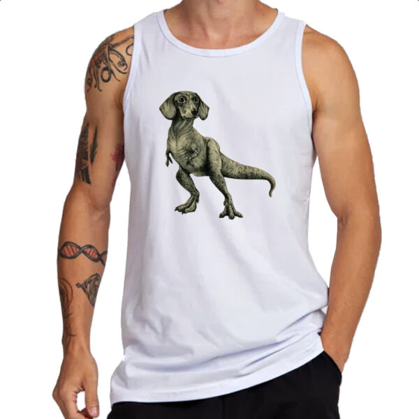 Camiseta Regata Dachshund Rex - Imagem 3