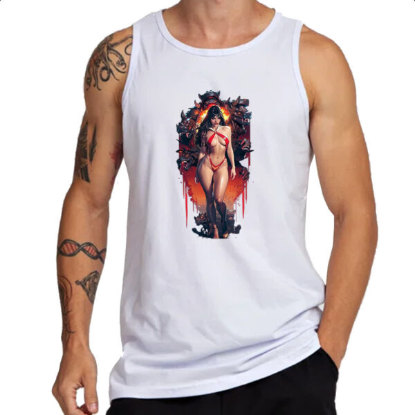 Camiseta Regata Nostalgia Vampirella - Imagem 3