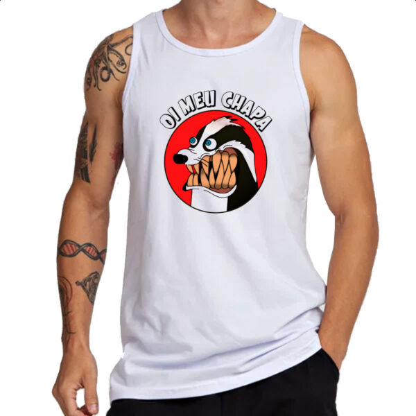 Camiseta Regata Oi meu chapa - Imagem 3