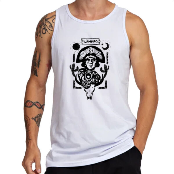 Camiseta Regata Lampiao rei do cangaco - Imagem 3