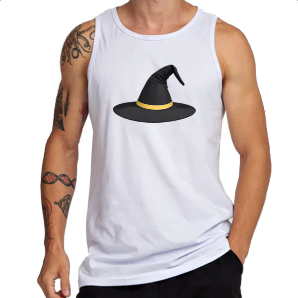 Camiseta Regata Chapeu de bruxa - Imagem 3