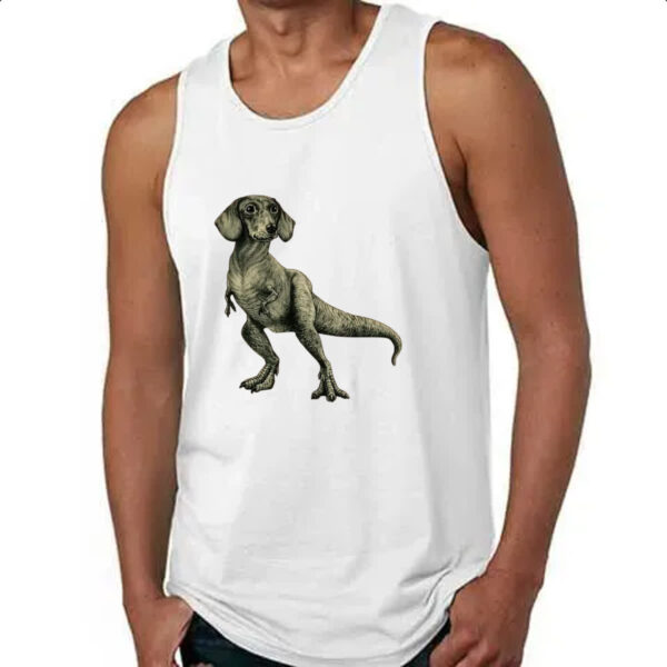 Camiseta Regata Dachshund Rex - Imagem 4