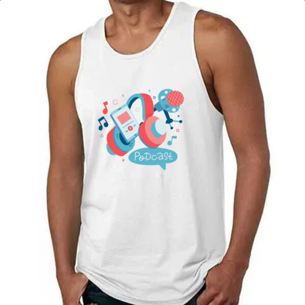 Camiseta Regata Podcast elementos - Imagem 4