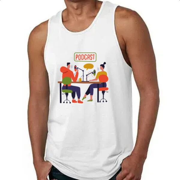Camiseta Regata Podcast estudio - Imagem 4