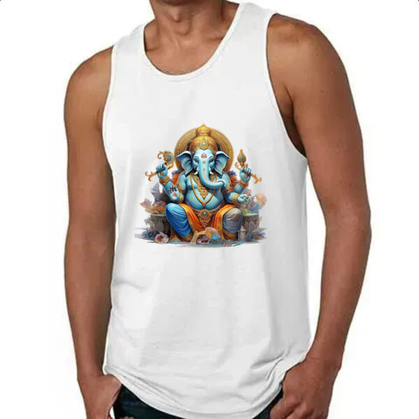 Camiseta Regata Senhor Ganesha Deus Hindu - Imagem 4
