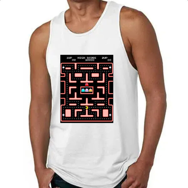Camiseta Regata Retro Game Miss Pacman - Imagem 4