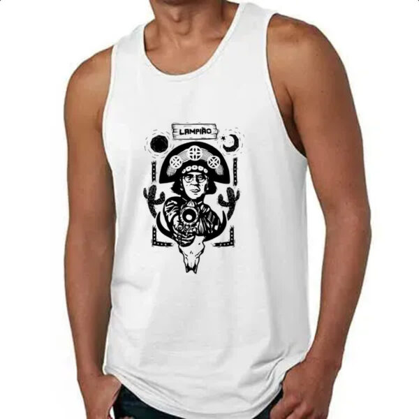 Camiseta Regata Lampiao rei do cangaco - Imagem 4