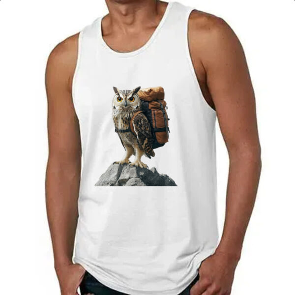 Camiseta Regata Coruja aventureira - Imagem 4