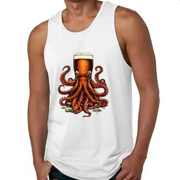 Camiseta Regata Beer Octopus - Imagem 4