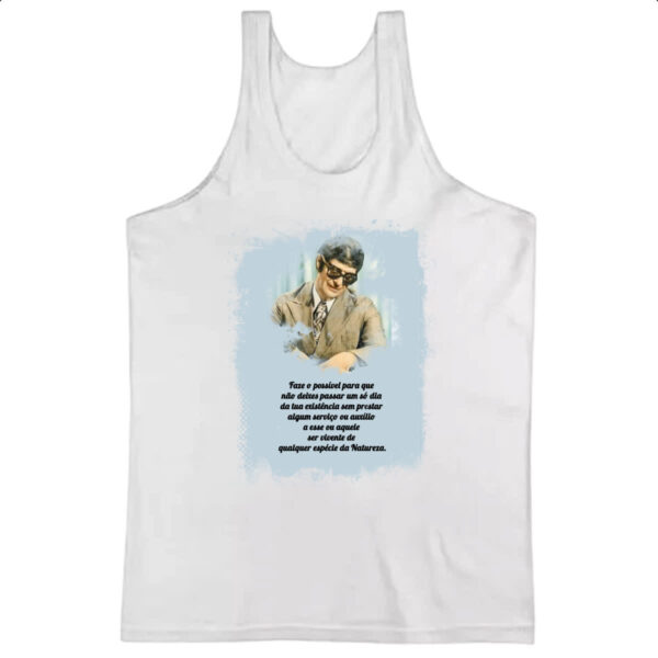 Camiseta Regata Espiritismo faze o possivel