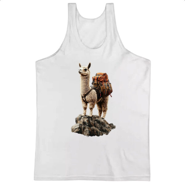 Camiseta Regata Lhama aventureira