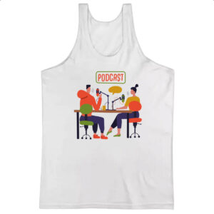 Camiseta Regata Podcast estudio