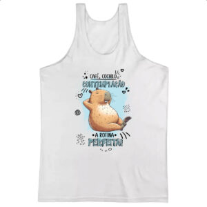 Camiseta Regata Capirava rotina perfeita