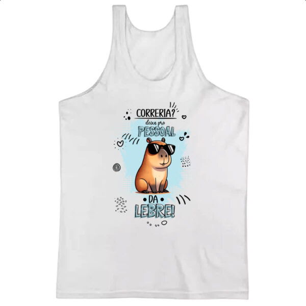 Camiseta Regata Capivara correria