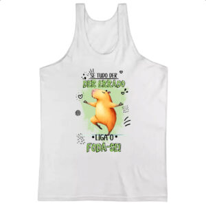 Camiseta Regata Capivara liga o F
