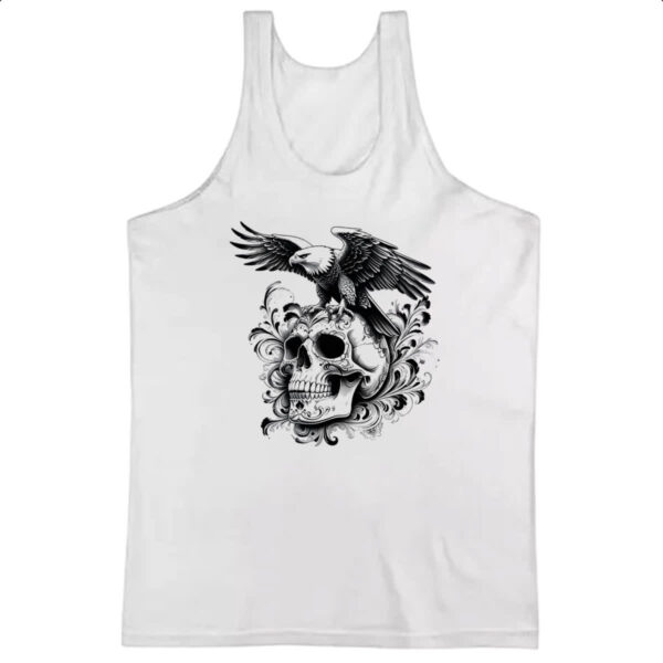 Camiseta Regata Aguia Pousada na Caveira