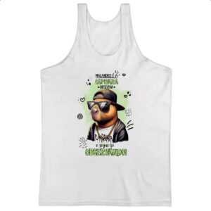 Camiseta Regata Capivara observando