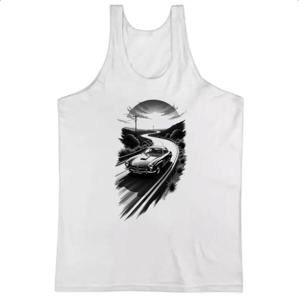 Camiseta Regata Mercedez sunset tatoo art