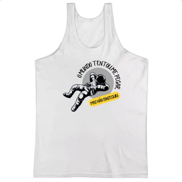 Camiseta Regata Astronauta tentaram pegar