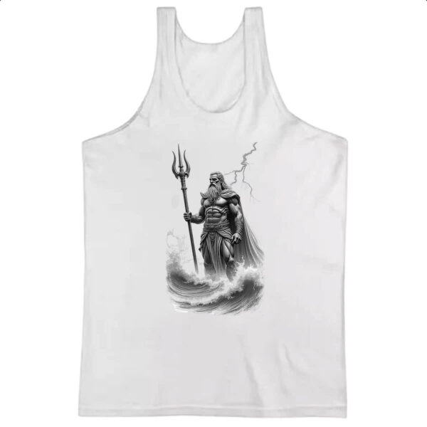 Camiseta Regata Poseidon esboco a lapis