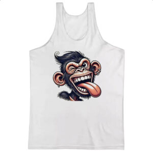 Camiseta Regata Chimpanze doido