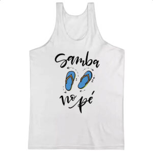 Camiseta Regata Samba no pe