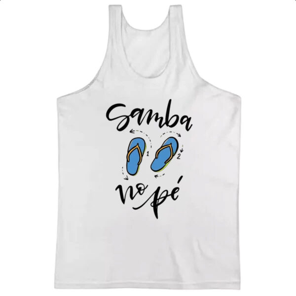 Camiseta Regata Samba no pe