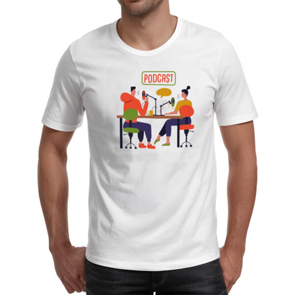 Camiseta Unissex Podcast estudio - Imagem 2