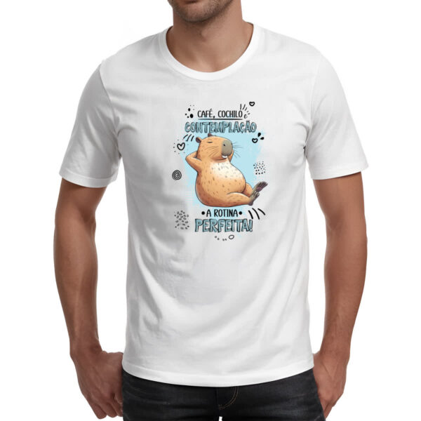 Camiseta Unissex Capirava rotina perfeita - Imagem 2