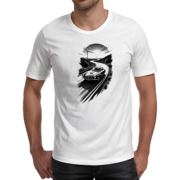 Camiseta Unissex Mercedez sunset tatoo art - Image 2