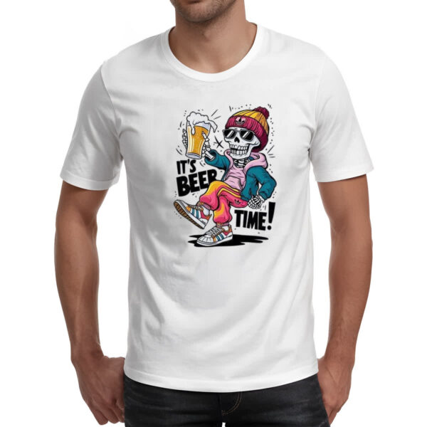 Camiseta Unissex E a hora da cerveja - Imagem 2