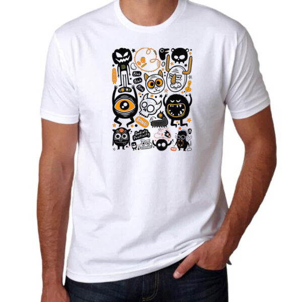 Camiseta Unissex We all have monsters within - Imagem 3