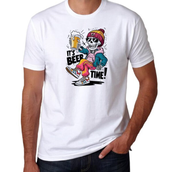Camiseta Unissex E a hora da cerveja - Imagem 3