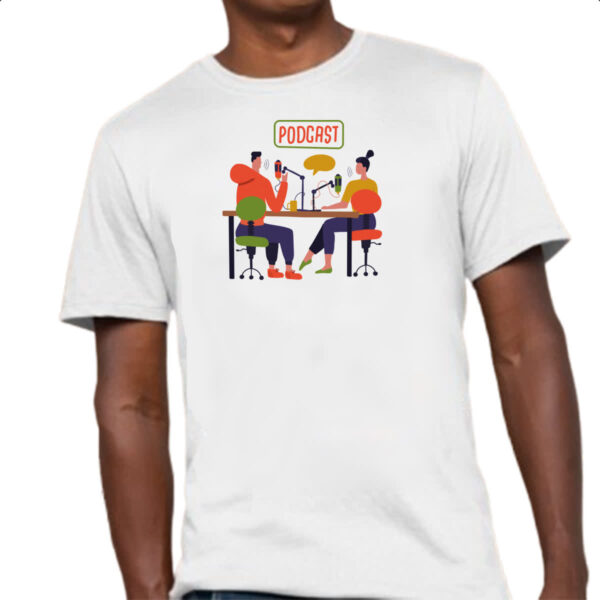 Camiseta Unissex Podcast estudio - Imagem 4