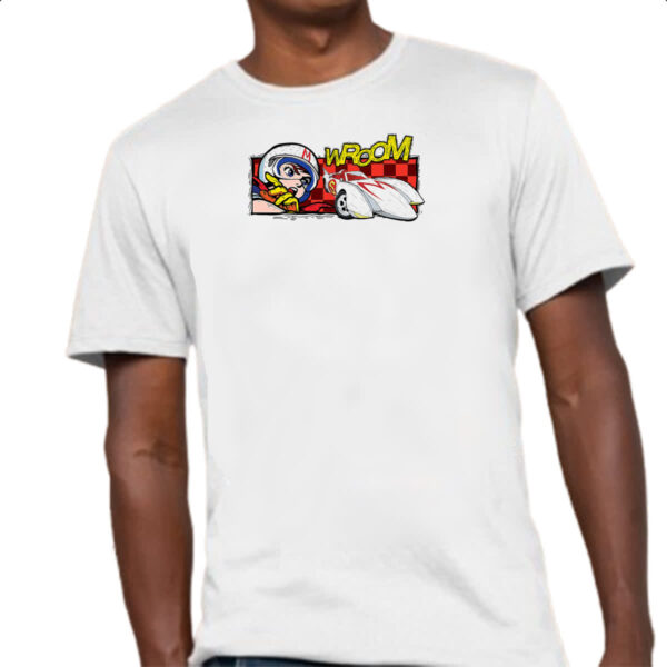 Camiseta Unissex Speed Racer Wroom - Imagem 4