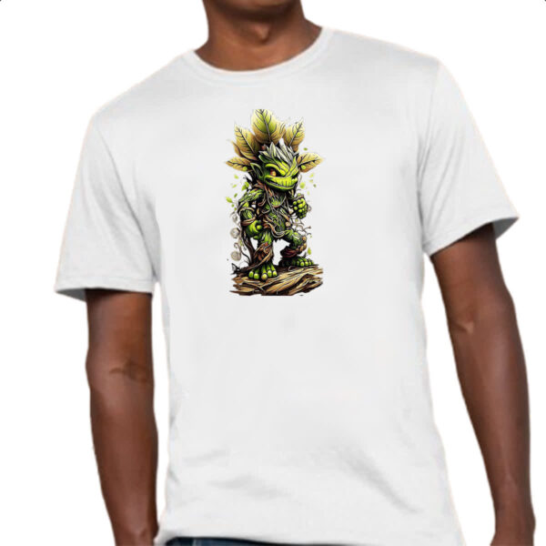 Camiseta Unissex Duende das folhas - Imagem 4