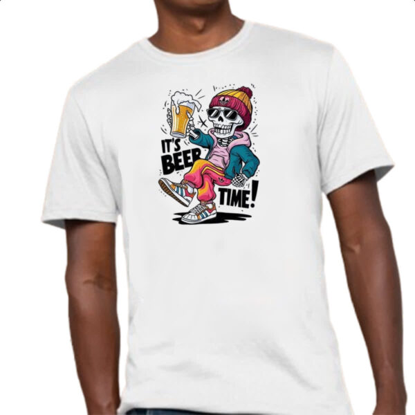 Camiseta Unissex E a hora da cerveja - Imagem 4