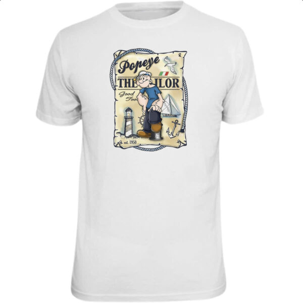 Camiseta Unissex Nostalgia Popeye Vintage Cartaz