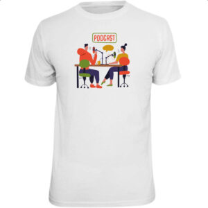 Camiseta Unissex Podcast estudio