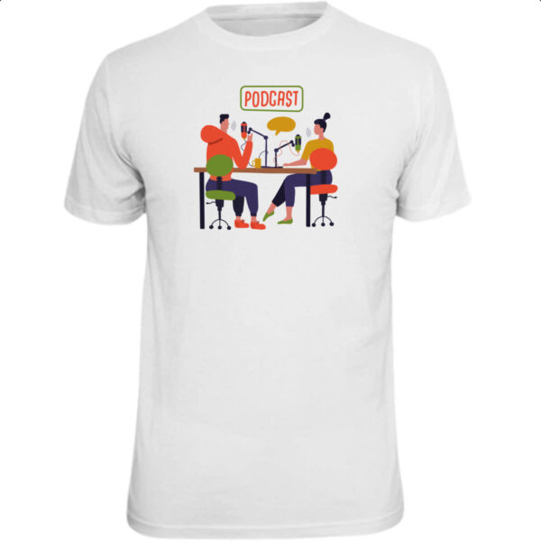 Camiseta Unissex Podcast estudio