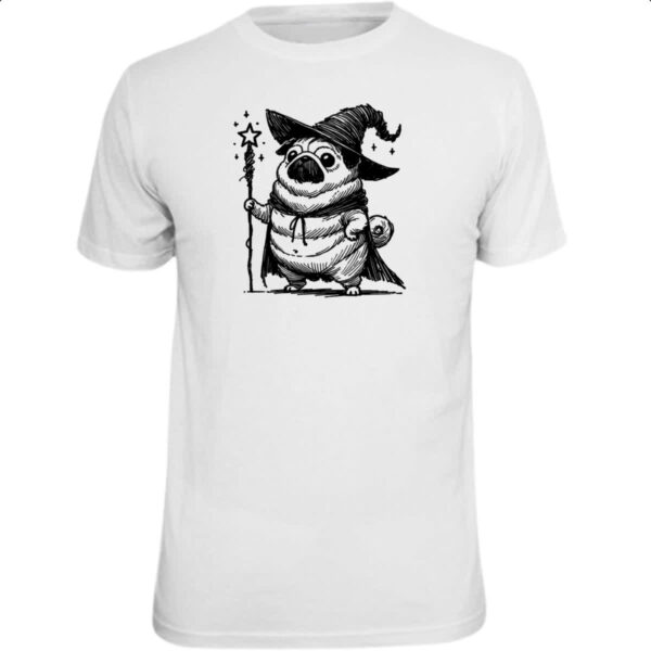 Camiseta Unissex Pug Mago