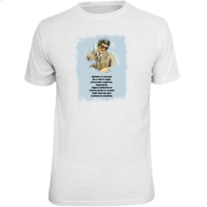 Camiseta Unissex Espiritismo agradece os encargos