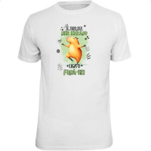 Camiseta Unissex Capivara liga o F